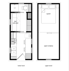 Open floor plan 2 bedroom tiny house. Tiny House Floor Plans With Lower Level Beds Tinyhousedesign