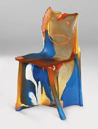 Interessanter Stuhl Aus Geschmolzenem Plastik Von Gaetano Pesce Stuhl Chair Designinspiration Chairdesign
