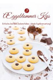 Aeggeblommer Kys Rezept Eigelb Oder Dotterkekse Rezept Susse Backerei Lebensmittel Essen Rezepte