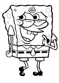 Spongebob Being Shy To Say Something Coloring Page Kids Play Color In 2020 Pirate Coloring Pages Spongebob Coloring Coloring Pages