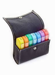 7 Day Colourful Pill Pouch – Complete Care Shop