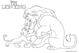 Disney characters like simba and mufasa have contributed in increasing the popularity of lion coloring sheets among #kids. Free Printable Lion King Coloring Pages For Kids