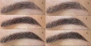 Glossier Brow Flick Vs Ardell Stroke A Brow Review Swatches And Comparison Brows Glossier Ardell