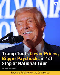 President Donald Trump told an energetic crowd packed with thousands of  supporters