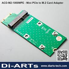 Pci express to m.2 card. Mini Pcie To B M Key M 2 Adapter Card Di Arts Technology