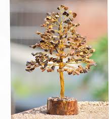 Tiger Eye Healing Stone Feng Shui Bonsai Money Tree 10 12 Inches Golden Wire Crystals Mineral Specimens Carteiradce Com Br