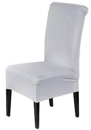 Black And White Dining Chair Covers Linenlux Set Of 2 Removable Short Stretch Spandex Dining Chair Slipcovers Protector Super Slipcovers For Chairs Seat Covers For Chairs Dining Chair Slipcovers