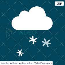 Snowfall Icon Gif Stock Gifs Icon Icon Gif Weather Icons
