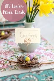 Vintage playing cards make for perfect diy place markers. Diy Place Cards For Easter