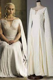 Game Of Thrones Daenerys Targaryen Cosplay Costume Season 5 Mother Of Dragon Outfit Game Of Thrones Dress Game Of Thrones Outfits Cosplay Dress