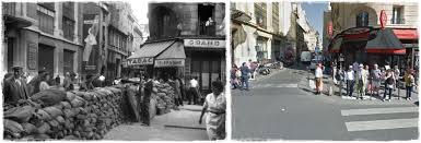 Barricata In Rue Du Renard Parigi Agosto 1944 Normandia1944 Scenes Street View Wwii