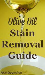 Olive Oil Stain Removal Guide