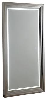 Stainless Steel Oversized 71 Floor Mirror With Led Light Modern Floor Mirrors By Furniture Import Export Inc With the new led technology, versatile design mirror lights provide optimal and beautiful illumination to your. stainless steel oversized 71 floor mirror with led light