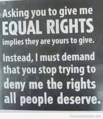 Hand picked ten admired quotes about equal rights photo English ... via Relatably.com
