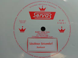 Servas Baby shoe Dixi Flexi Single Werbe-Platte Schallplatte Schuh-Haus  Korbach | eBay