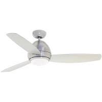 The 52 atomical ceiling fan, with its streamlined silhouette and bold curves, cuts a thoroughly modern figure in any room it graces. Kathy Ireland Home Cf930l Atomical 5 Blade Ceiling Fan With Light Kit In Modern Style 52 Inches Wide By 15 8 Inches High