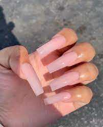 Tapered square soft white tutorial my nails were long like that because i tried to record a video follow me on all my social. Pin By K R Y S On Nagels Long Square Acrylic Nails Bling Acrylic Nails Square Acrylic Nails