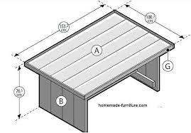 Free Construction Drawing And Assembly Plans For A Homemade Farmhouse Table Free Plans To Construct Tables From Reclaimed Wood This Table Farmhouse Table Table Homemade Tables