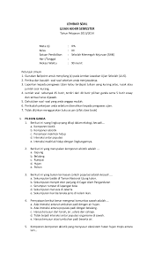 Maybe you would like to learn more about one of these? Contoh Latihan Soal Soal Dan Jawaban Matematika Smk Kelas 12 Semester 1