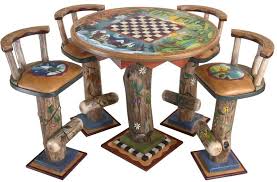 Flip Top Bar Height Game Table Table Games Table Handmade Games