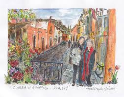 Zumba Or Shopping Really Art Painting My Arts