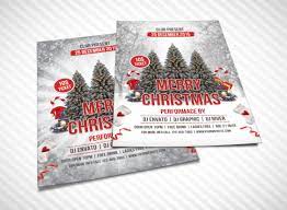 Merry Christmas Flyer Christmas Flyer Christmas Sale Poster Christmas Party Poster