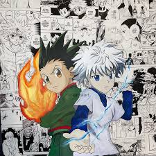 Think of what kind of movements your characters will be doing, step by step. My Killuaxgon Manga Panel Painting Hunterxhunter