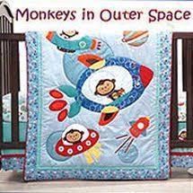 But it can be the center of your nursery. Outer Space Baby Boy Quilt Baby Boy Outer Space Monkey Nursery Theme With Crib Bedding Set And Crib Bedding Boy Outer Space Baby Quilt Baby Crib Bedding Sets