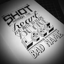 Shot Through The Heart And You Re To Blame You Re To Blame Lyrics To Live By Bon Jovi Country Song Lyrics