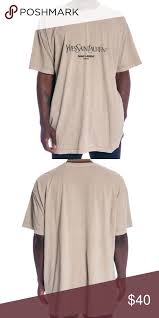 Yves Saint Laurent Tee Tees Mens Fashion Urban Vintage Tees