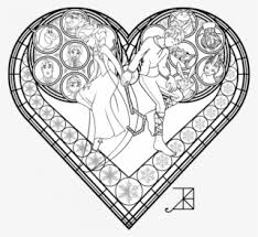 The sora with his key blade coloring pages. Kingdom Hearts Coloring Pages Coloring Pages Stained Glass Disney Transparent Png 728x670 Free Download On Nicepng