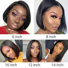 End Of Summer Blow Out Short Lace Front Bob 6 14 Inches Human Hair Designs Bobhairstylesblackhair Short Bob Wigs Bob Wigs Lace Frontal Wig