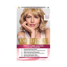 Coloring your hair while keeping it natural! Excellence Creme 8 Natural Blonde Hair Dye Hair Superdrug