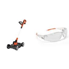 Wear a face mask or dust mask in dusty locations. Best Selling Black Decker 3 In 1 Lawn Mower String Trimmer And Edger 12 Inch With Safety Eyewear Lightweight Clear Lens Mtc220 Bd250 1c Accuweather Shop