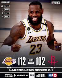 ¿cómo ver en vivo finales de nba? Lakers Vs Rockets Ver En Vivo Juego 4 De Las Semis De Los Playoffs 2020 De La Nba