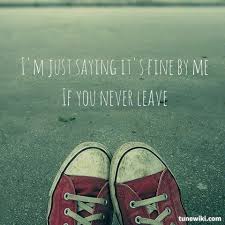 Fine By Me By Andy Grammer Echosmith Song Lyrics Favorite Lyrics