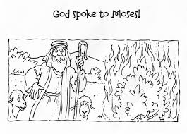 They can serve as a great take home activity. Printable Coloring Pages Of Moses And The Burning Bush Coloring Pages Blog Management
