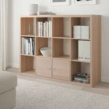 kallax open kast wit gelazuurd eikeneffect wit gelazuurd eikeneffect 112x147 cm ikea kallax shelving unit kallax ikea ikea kallax shelving