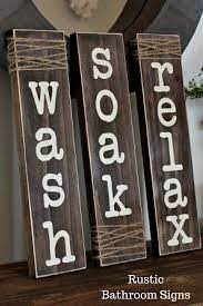 Check out our wooden bathroom sign selection for the very best in unique or custom, handmade pieces from our home & living shops. Wood Bathroom Signs Diy Trendecors
