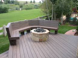 If you have wood, composite, or vinyl decking, you might be wondering if adding a fire pit to your deck is even possible since flames and ﻿below, we've outlined the top six things you need to consider before installing a fire pit on your deck, so you can create a safe and cozy outdoor retreat! Do It Yourself Durable Plastic Wood Outside Benches Backyard Patio Backyard Garden