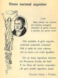 Estrofa 1 ¡oíd, mortales!, el grito sagrado: Dia Del Himno Nacional Argentino Argentina Gob Ar