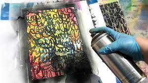 Maybe you would like to learn more about one of these? Spray Painting With A Stencil And Creating An Overspray Mask Youtube