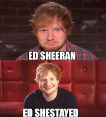20 Ed Sheeran Memes With Cat Ultima Status