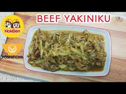 Ternyata, begini cara bikin daging teriyaki ala yoshinoya. Resep Beef Yakiniku Ala Hokben Yoshinoya Enak Dan Mudah Youtube