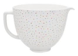 Our larger capacity stand mixers are designed to help you be more efficient in the kitchen, but our stand mixers with a bowl lift configuration give you something more. Confetti Sprinkle 5 Quart Confetti Sprinkle Ceramic Bowl Ksm2cb5pcs Kitchenaid