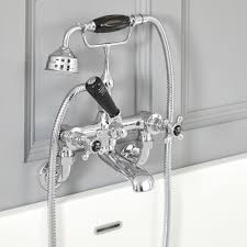 Maybe you would like to learn more about one of these? Milano Elizabeth Traditional Wall Mounted Crosshead Bath Shower Mixer Tap Chrome And Black