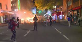 Hatfield united states courthouse in portland, ore. Photos Portland Riot Following George Floyd Vigil Koin Com