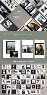 Analog Film Instant Social Kit Instagram Layout Image Editing Software Frame Template