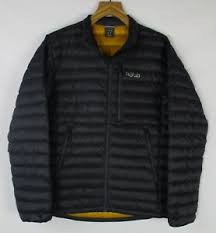 Details About Rab Mens Microlight Jacket Qda 94 Beluga Dijon Size 2xl