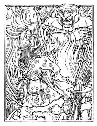 Classic D D Artwork Dragon Coloring Page Advanced Dungeons And Dragons Coloring Books